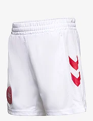 Hummel - DBU 23 HOME SHORTS KIDS - sport shorts - white/tango red - 2