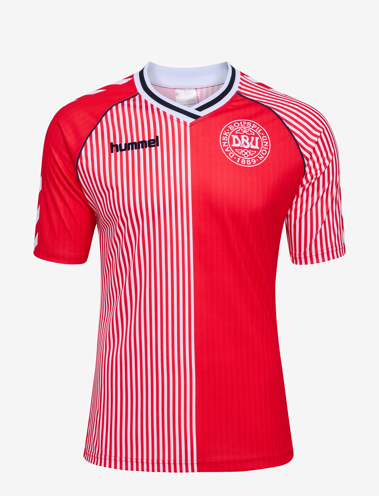 Hummel - DBU 86 REPLICA JERSEY S/S - futbolo marškinėliai - red/white - 0
