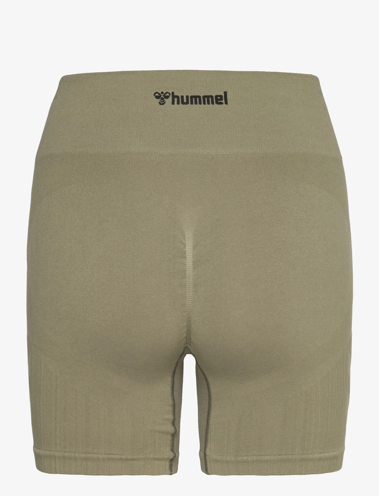 Hummel - hmlMT DEFINE SEAML SCRUNCH SHORTS - cycling shorts - deep lichen green - 1