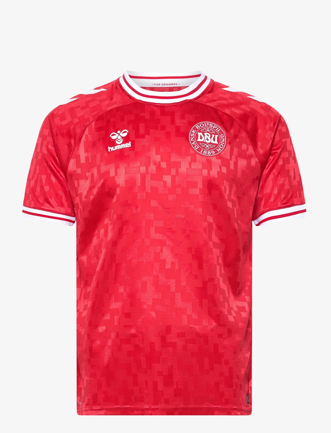 Hummel - DBU 24 HOME JERSEY S/S - fotbollströjor - tango red - 0