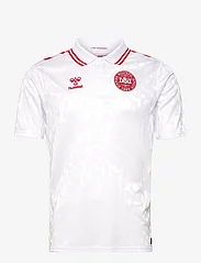 Hummel - DBU 24 AWAY JERSEY S/S - futbolo marškinėliai - white - 0