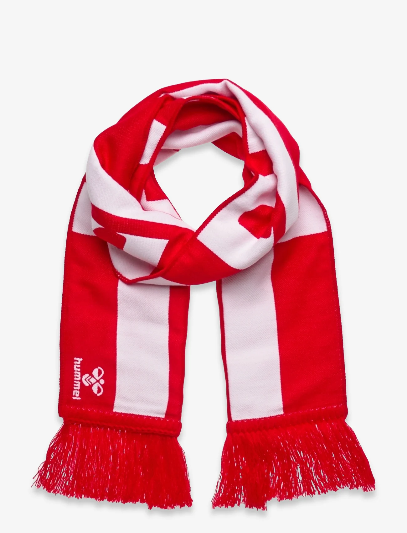 Hummel - DK FAN FLAG SCARF - mažiausios kainos - true red/white - 0