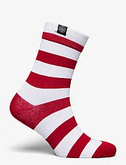 Hummel - DBU FAN 24 STRIPED SOCK - regular socks - tango red/white - 1