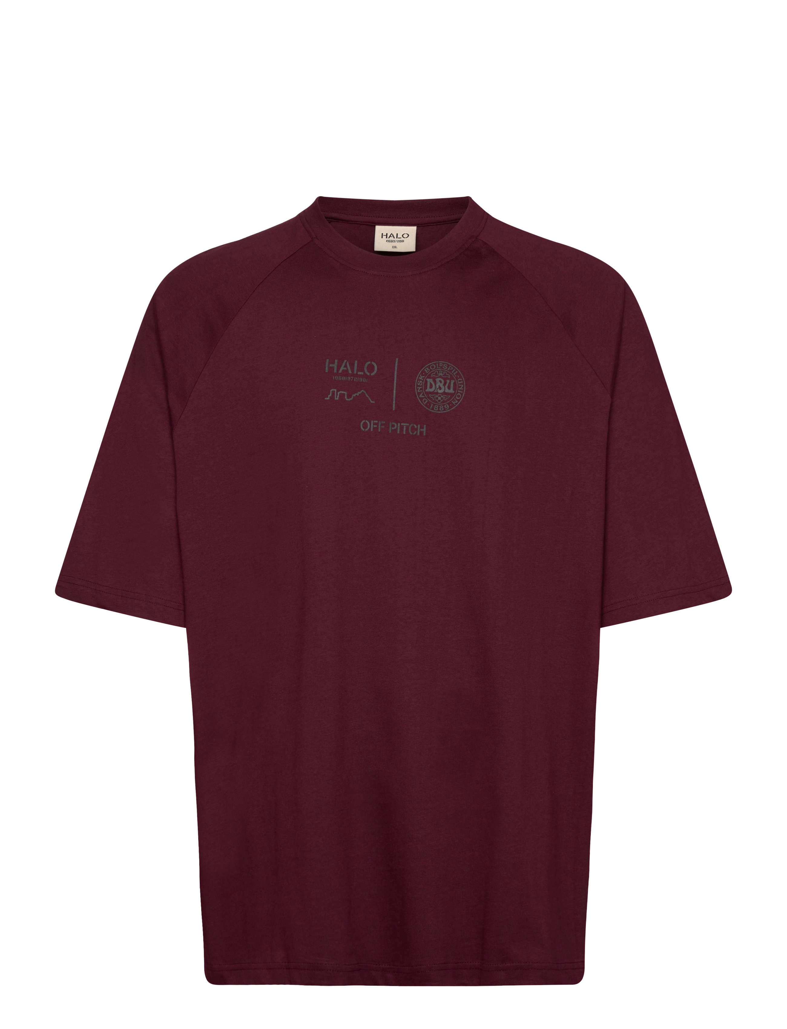 HUMMEL Halo Dbu Boxy T-Shirt Burgundy - XS - Herren