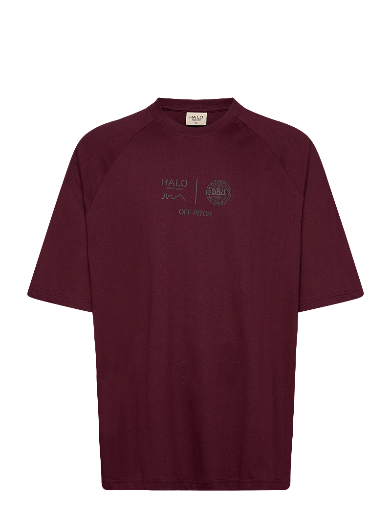 Hummel - HALO DBU BOXY T-SHIRT - t-shirts - port royale - 0