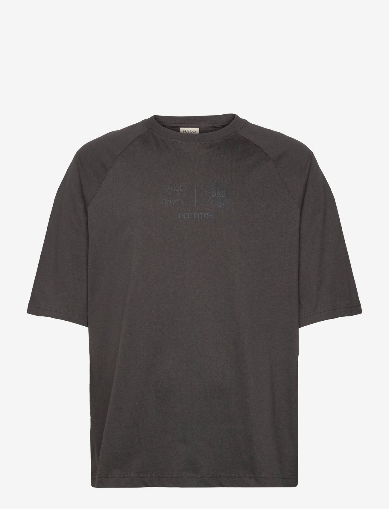 Hummel - HALO DBU BOXY T-SHIRT - t-shirts - raven - 0