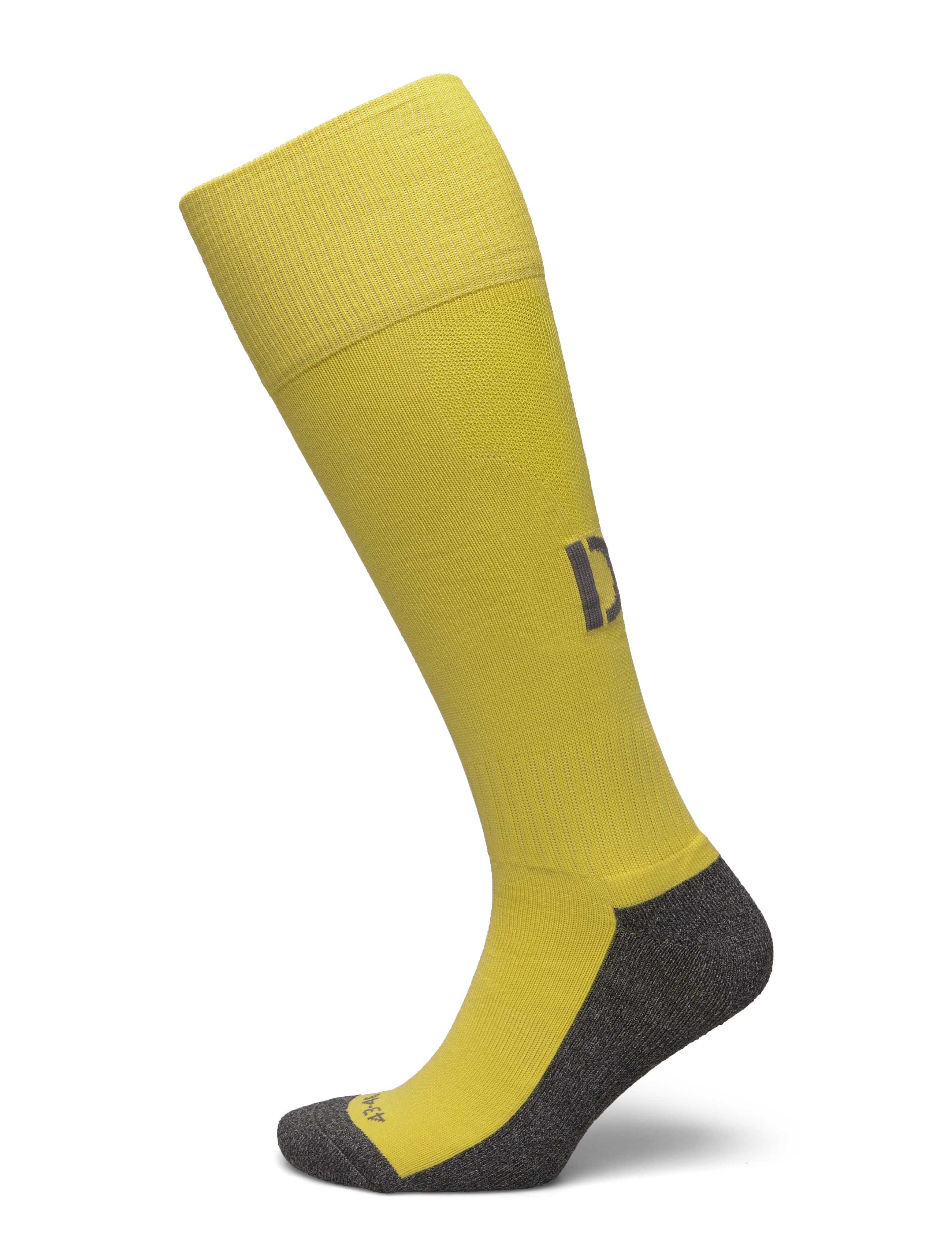 Hummel DBU-HALO 24 FOOTBALL SOCK - Hummel - WARM OLIVE / yellow