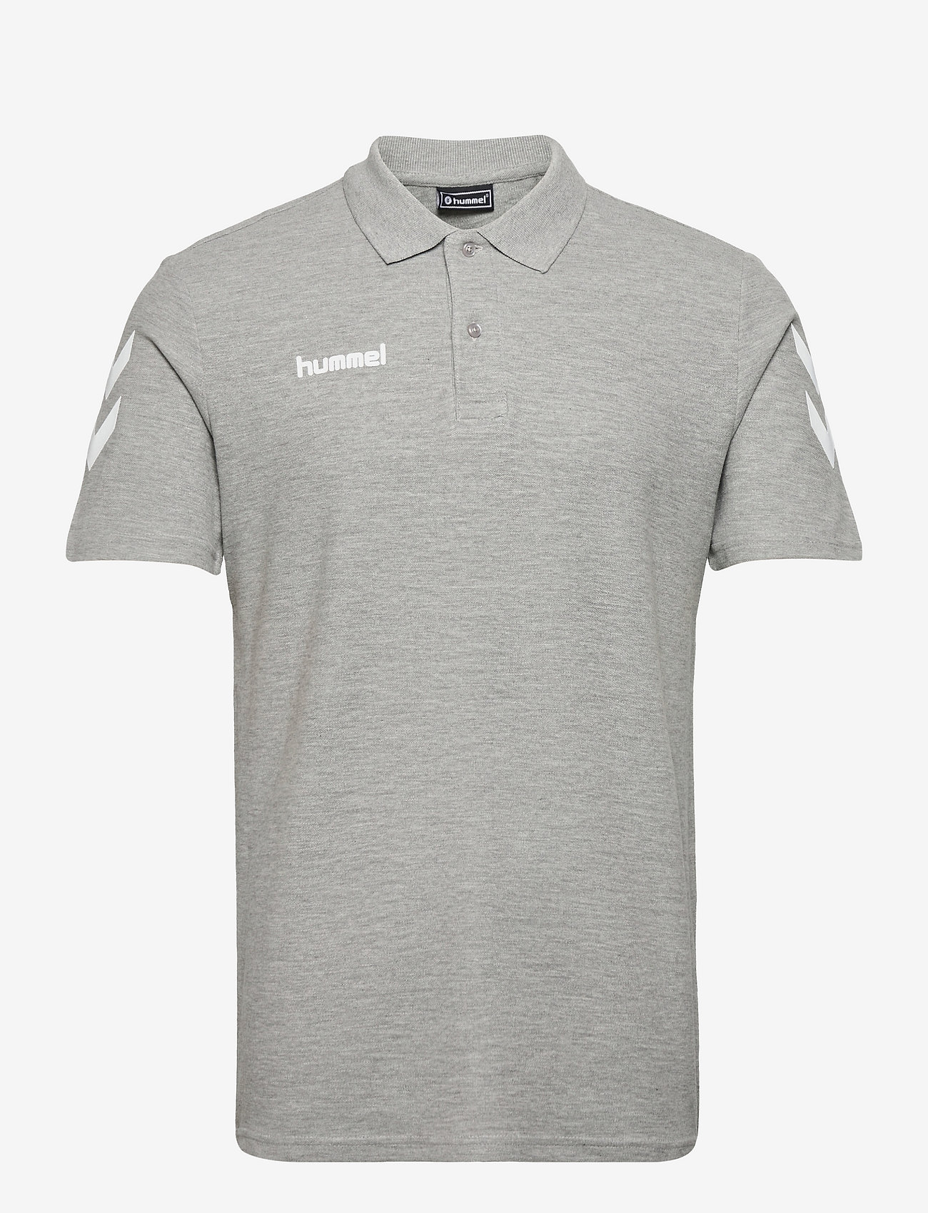Hummel - HMLGO COTTON POLO - grey melange - 0