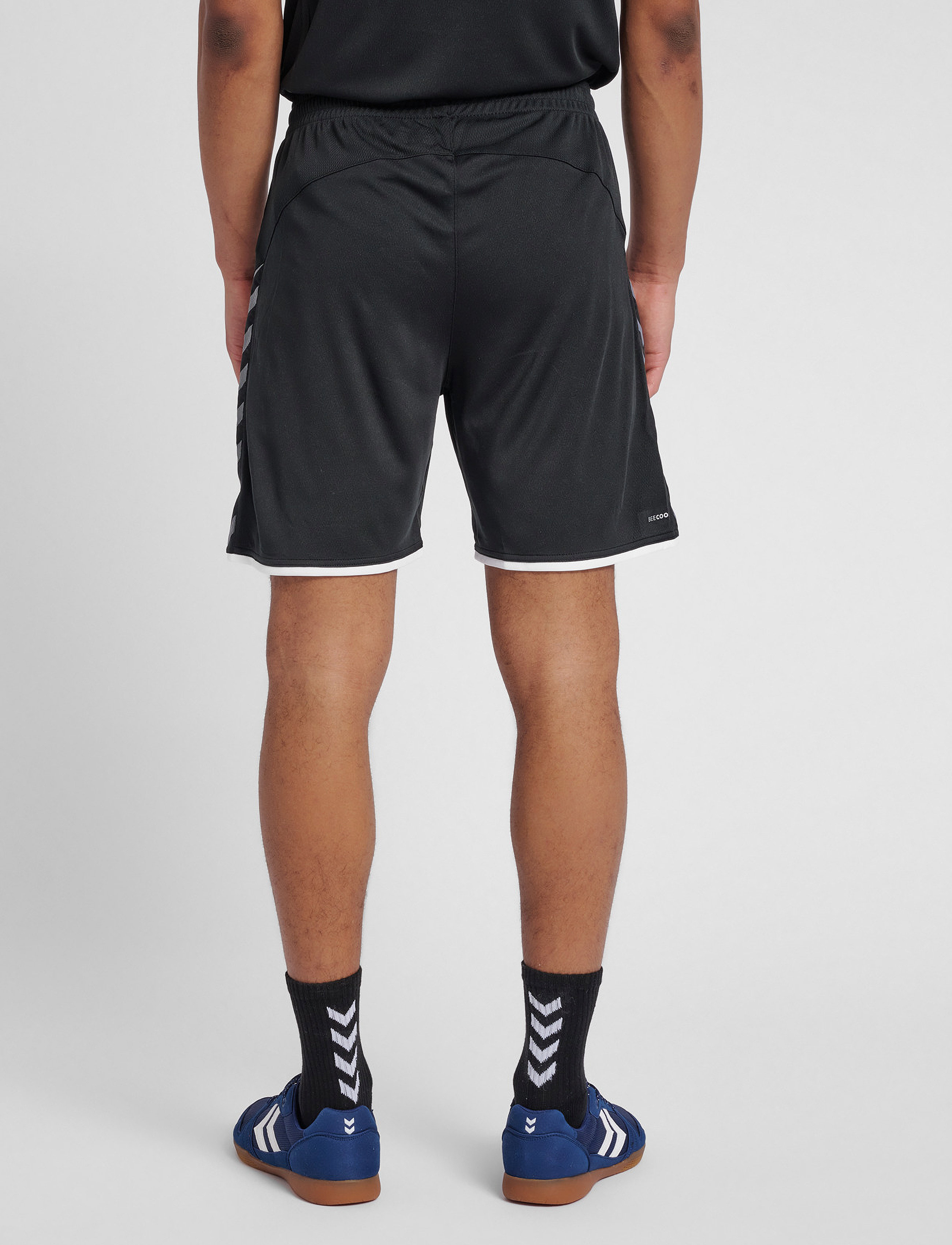 Hummel - hmlAUTHENTIC POLY SHORTS - black/white - 5