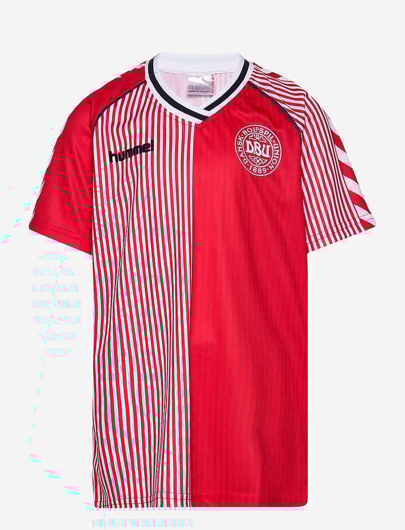 Hummel - DBU 86 REPLICA JERSEY S/S KIDS - sportstoppe - red/white - 1