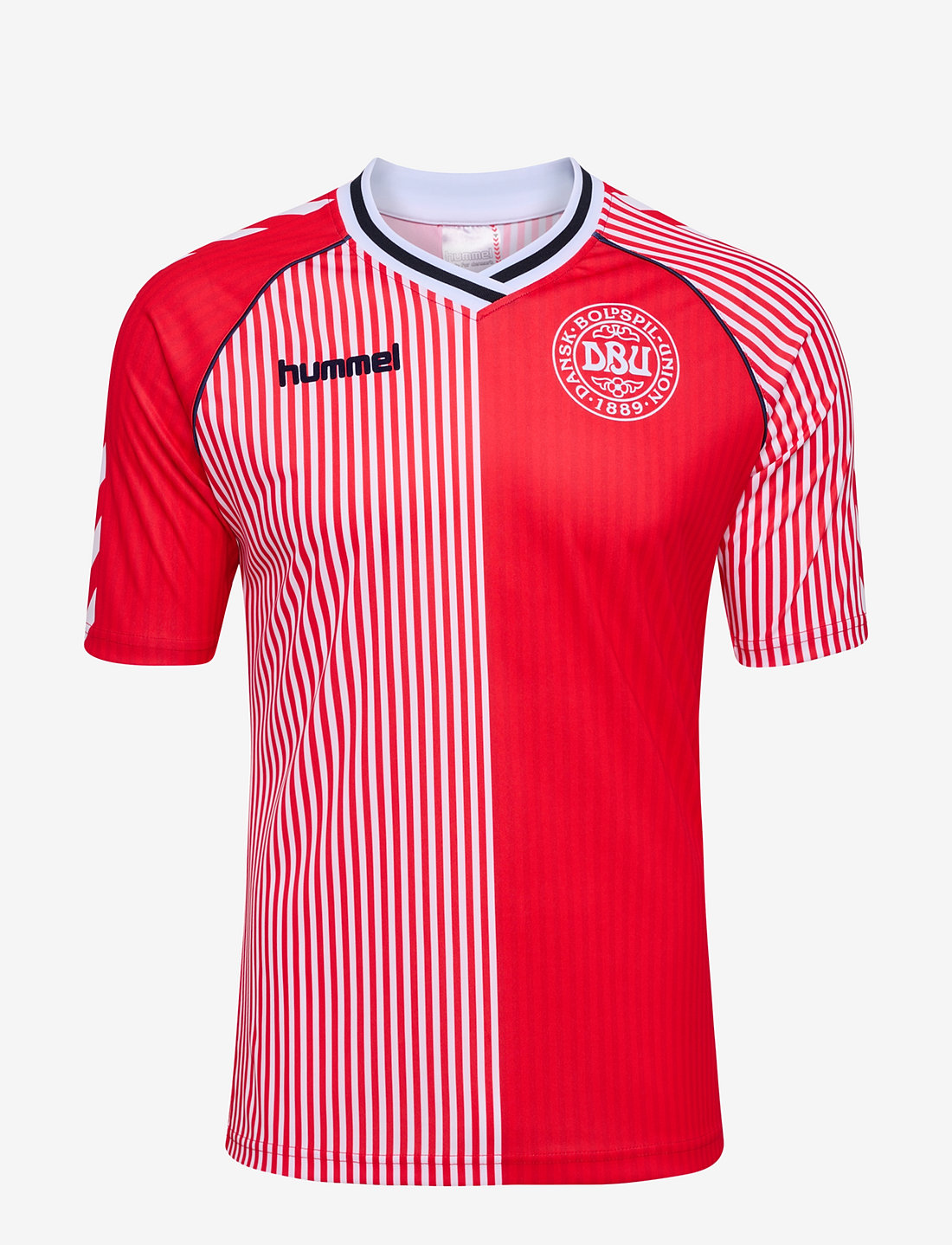 Hummel - DBU 86 REPLICA JERSEY S/S KIDS - sporttoppar - red/white - 1