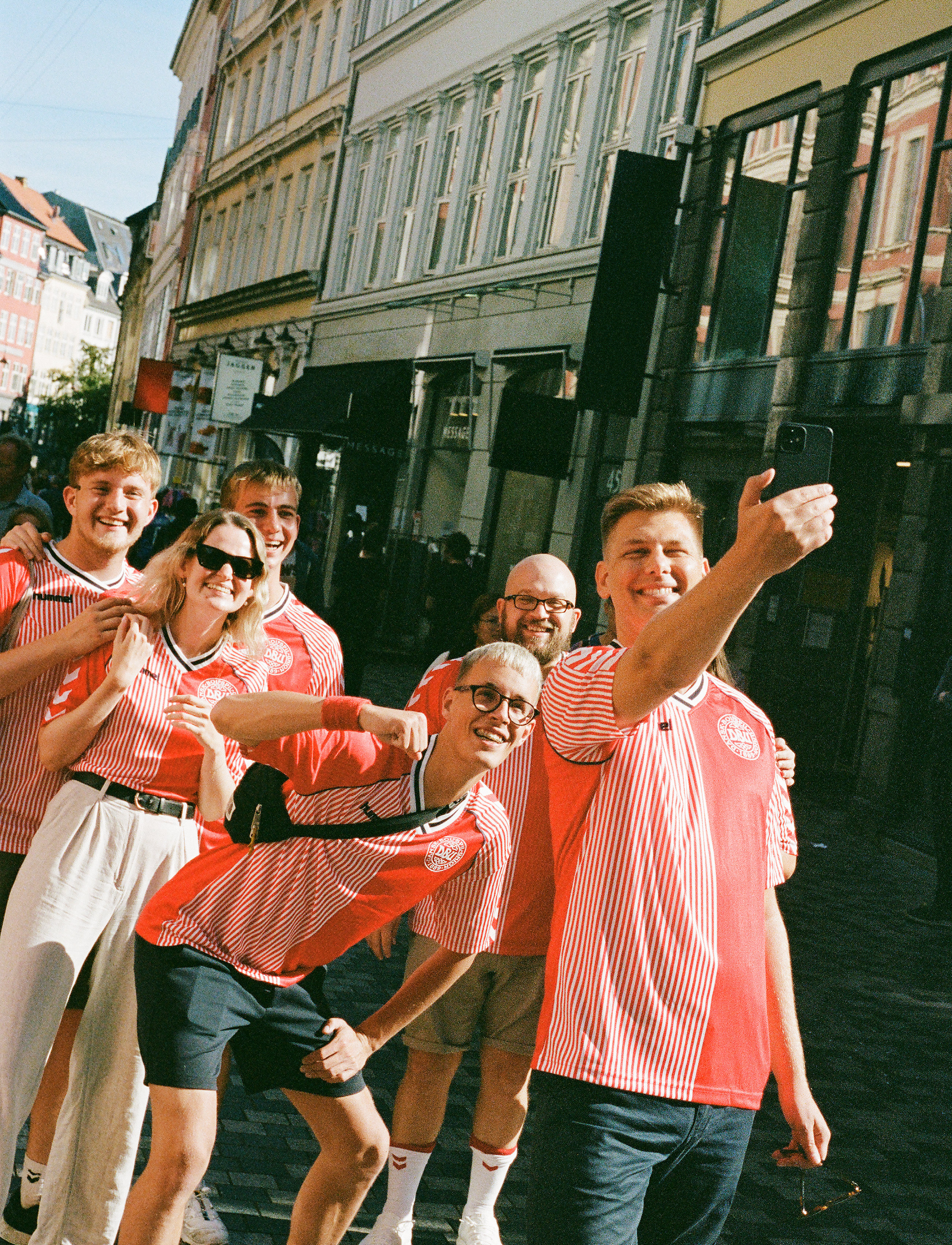 Hummel DBU 86 REPLICA JERSEY S/S KIDS - Vatertag - RED/WHITE / red