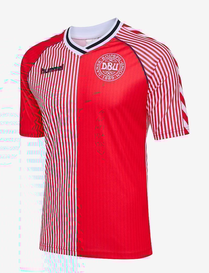Hummel - DBU 86 REPLICA JERSEY S/S KIDS - sportstoppe - red/white - 3