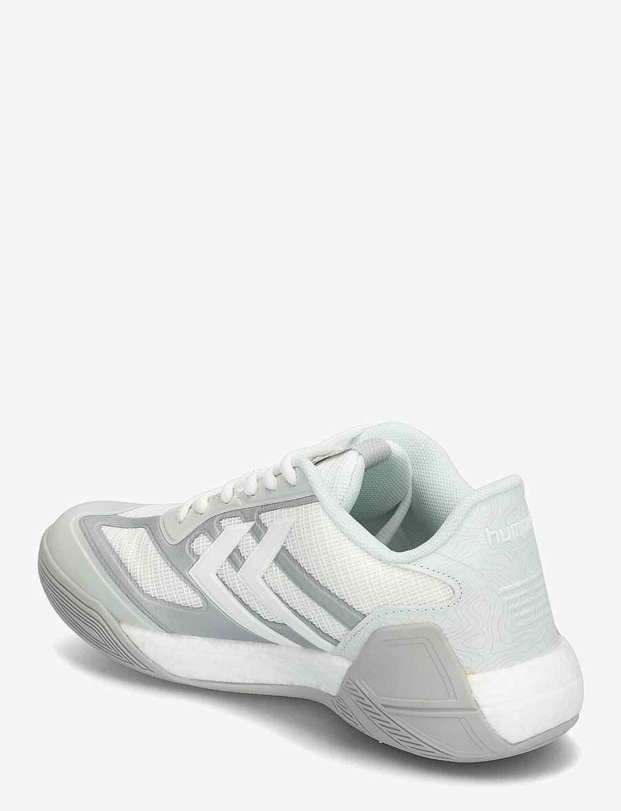 Hummel - ALGIZ V - siseruumide spordijalatsid - white/grey - 2