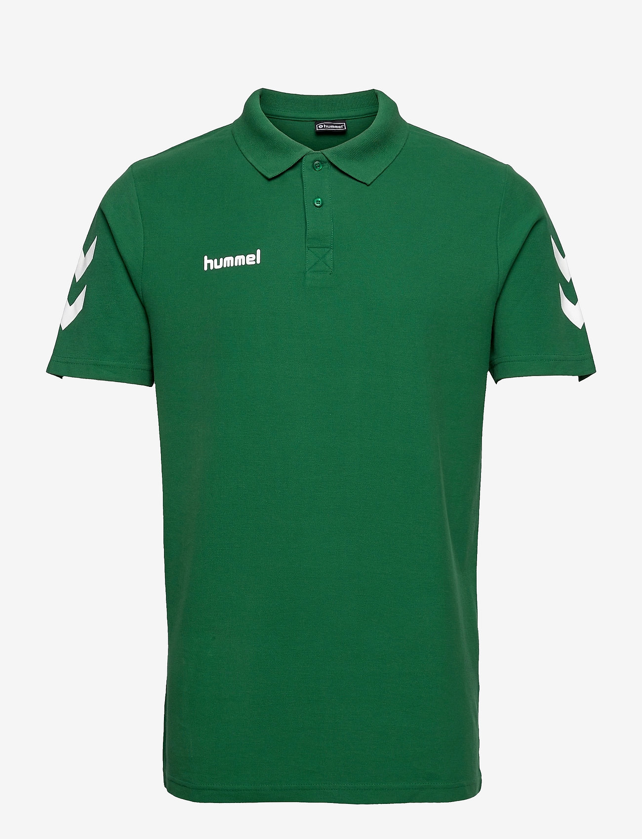 CORE COTTON POLO - EVERGREEN