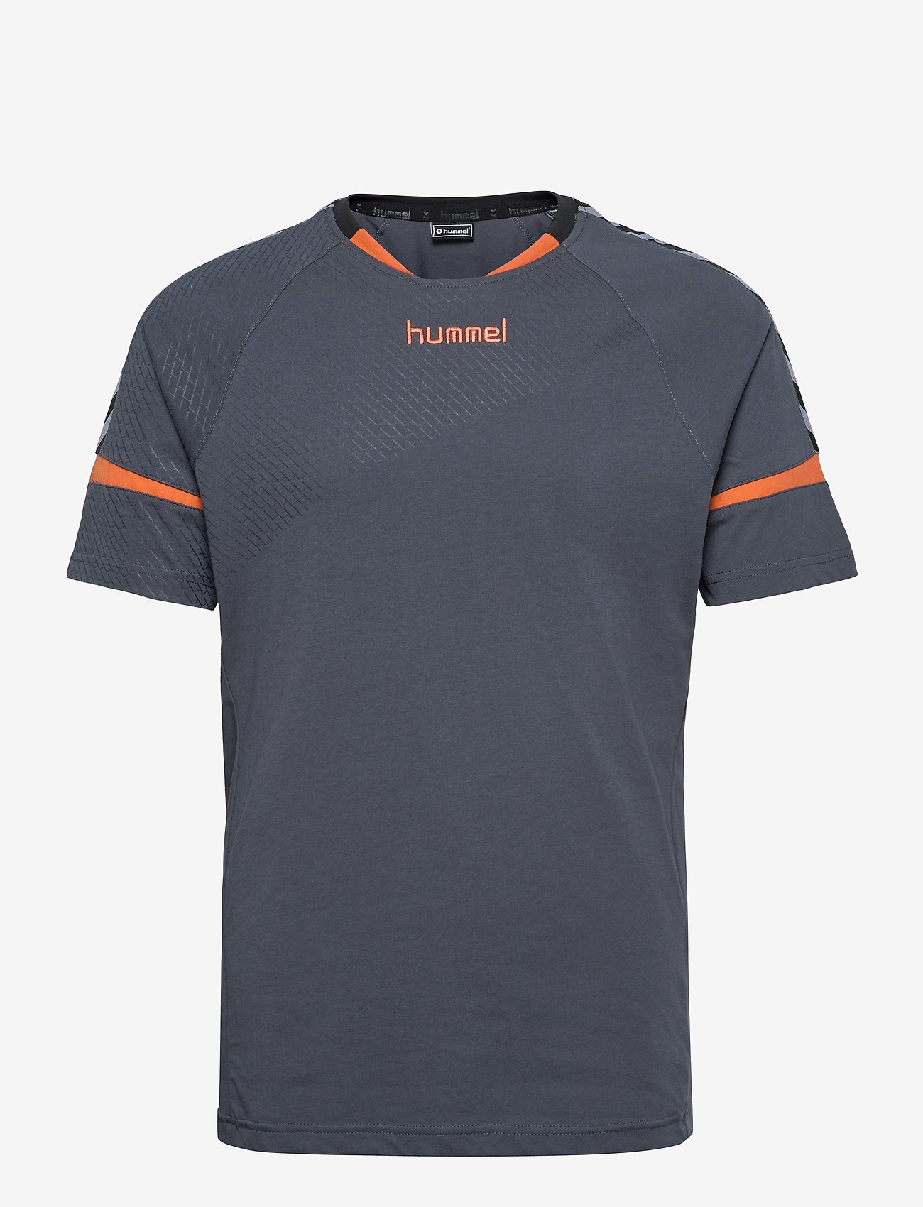 Hummel - AUTH. CHARGE SS TRAIN. JERSEY - ombre blue/nasturtium - 0