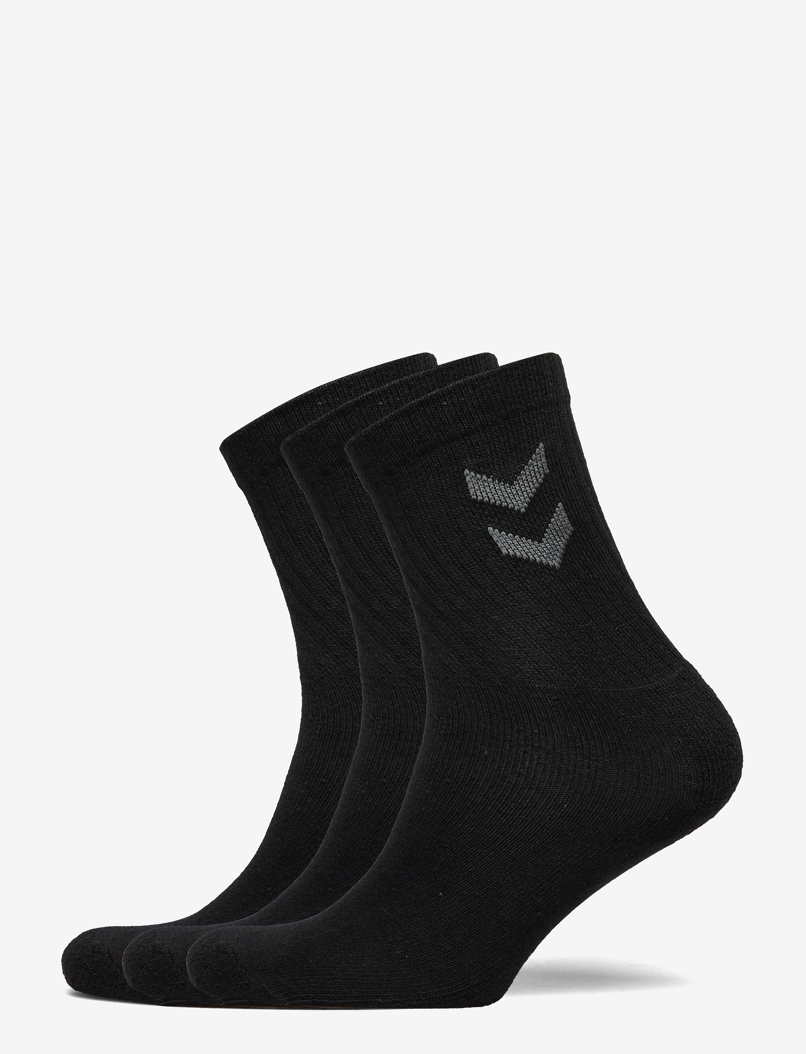 Hummel 3-Pack Basic Sock - Strømper - BLACK / black