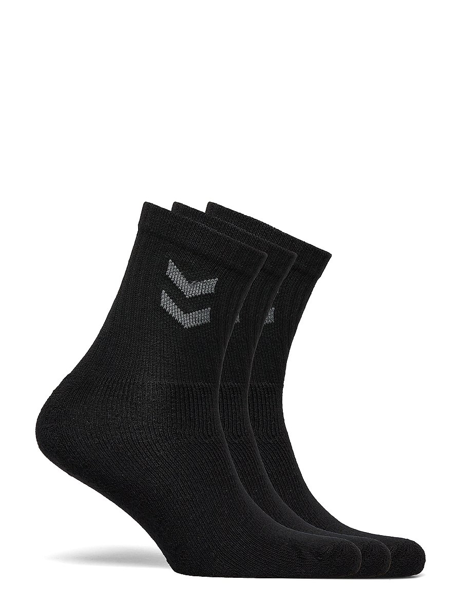 Hummel - 3-Pack Basic Sock - träningsstrumpor - black - 1