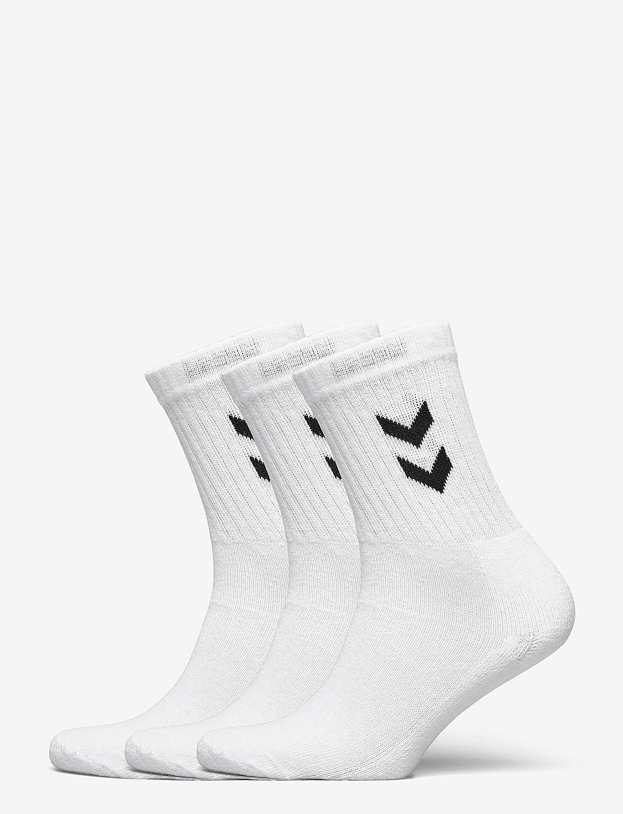 Hummel - 3-Pack Basic Sock - sportstrømper - white - 0