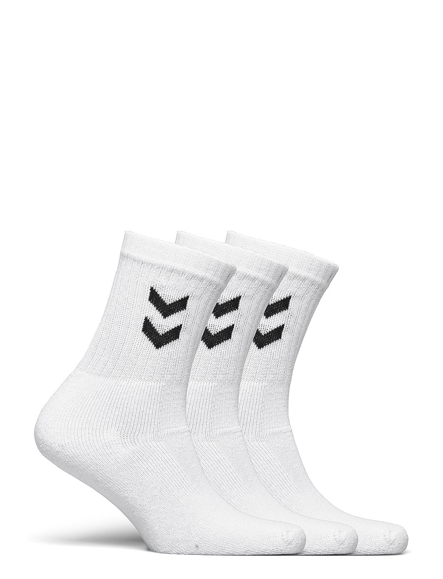Hummel - 3-Pack Basic Sock - sportstrømper - white - 1