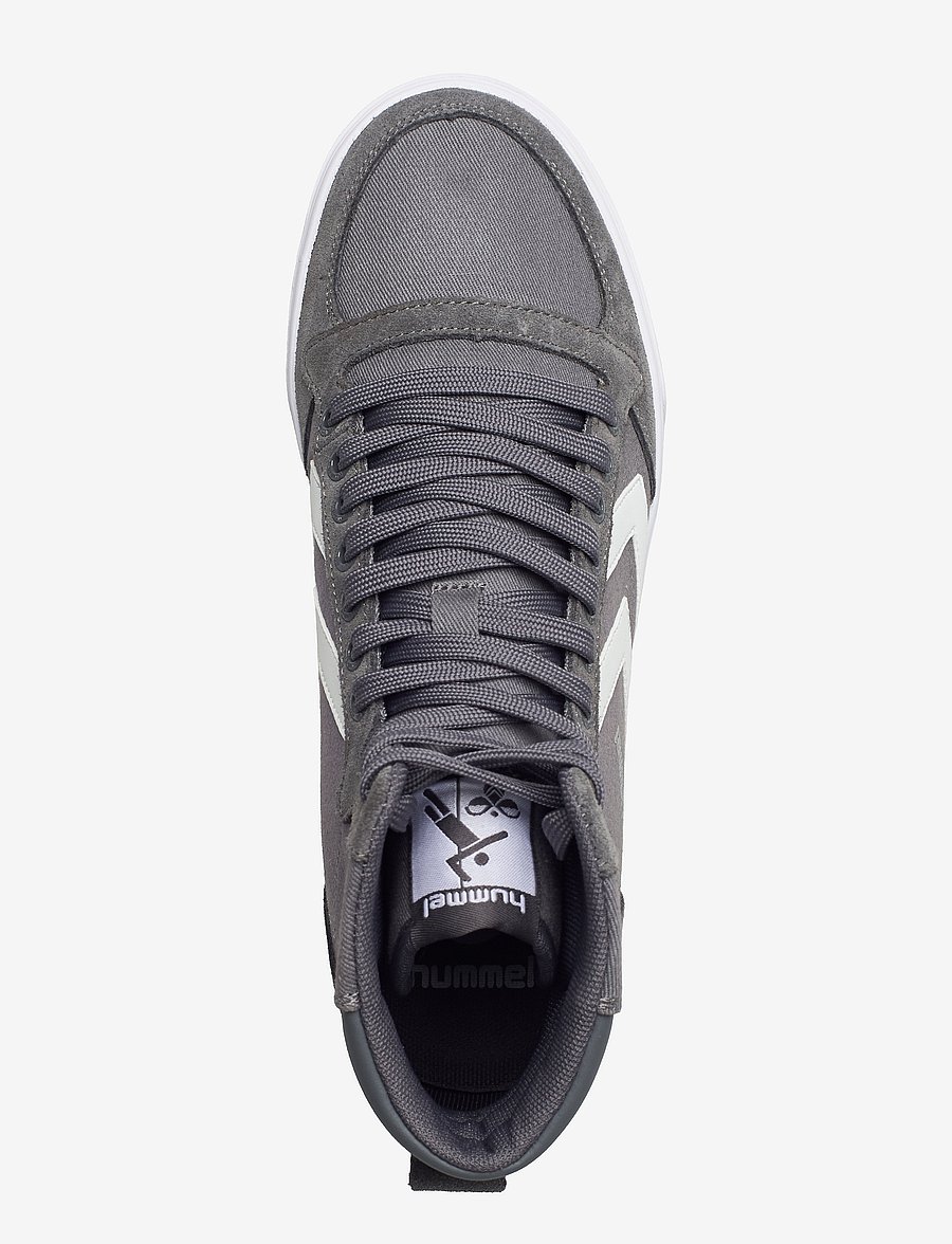 Hummel - HUMMEL SLIMMER STADIL HIGH - höga sneakers - castle rock/white kh - 3
