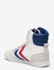Hummel - HUMMEL SLIMMER STADIL HIGH - hoge sneakers - white/blue/red/gum - 2