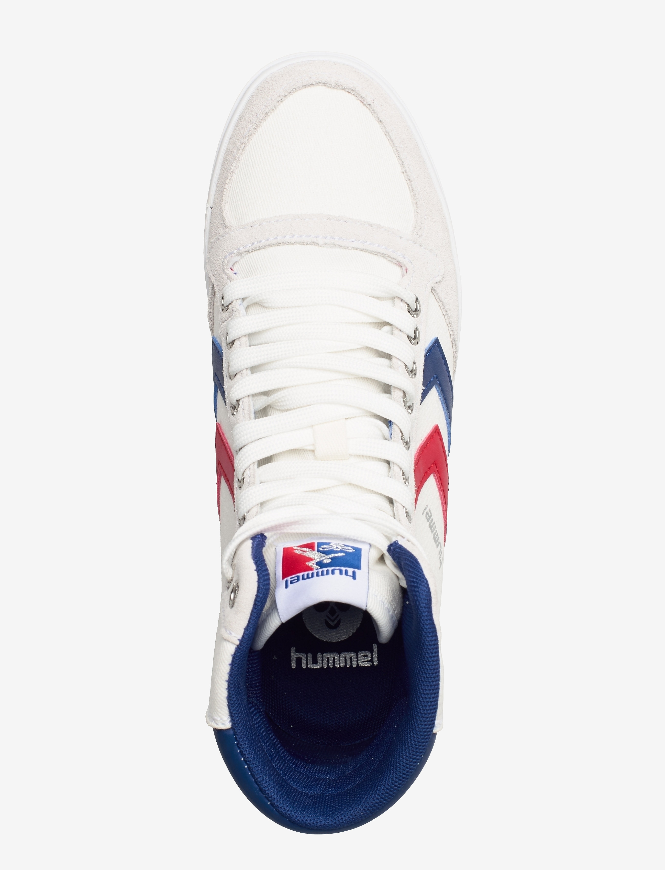 Hummel - HUMMEL SLIMMER STADIL HIGH - hoher schnitt - white/blue/red/gum - 3