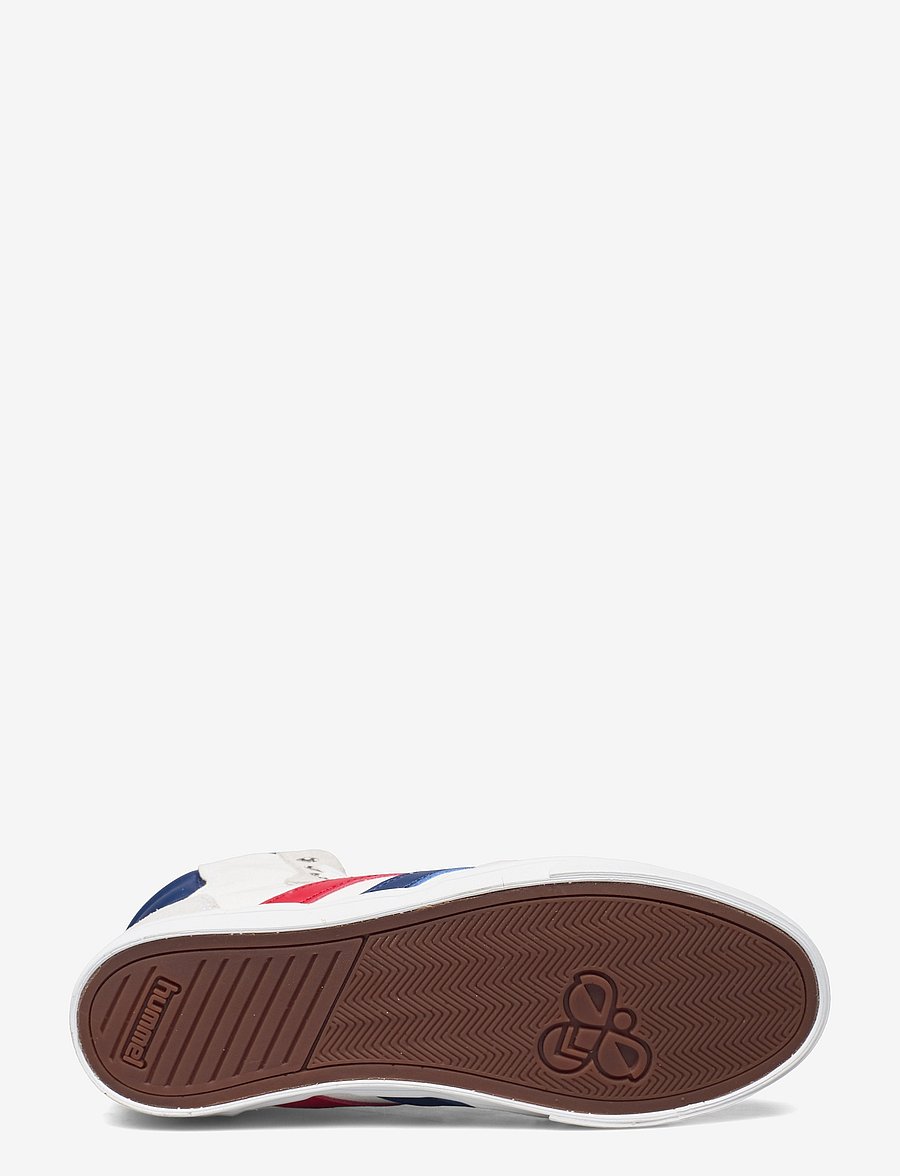 Hummel - HUMMEL SLIMMER STADIL HIGH - hoher schnitt - white/blue/red/gum - 4