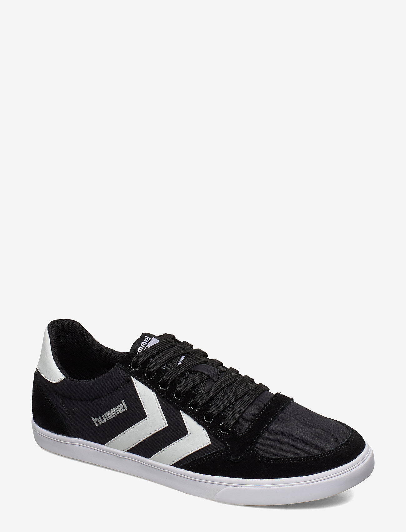 Hummel - HUMMEL SLIMMER STADIL LOW - lave sneakers - black/white kh - 0
