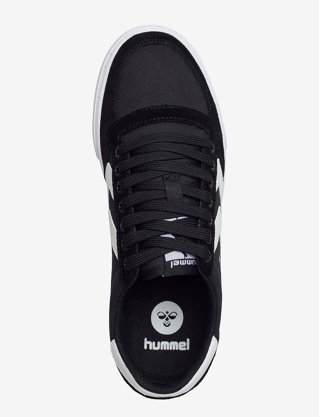 Hummel - HUMMEL SLIMMER STADIL LOW - lave sneakers - black/white kh - 3