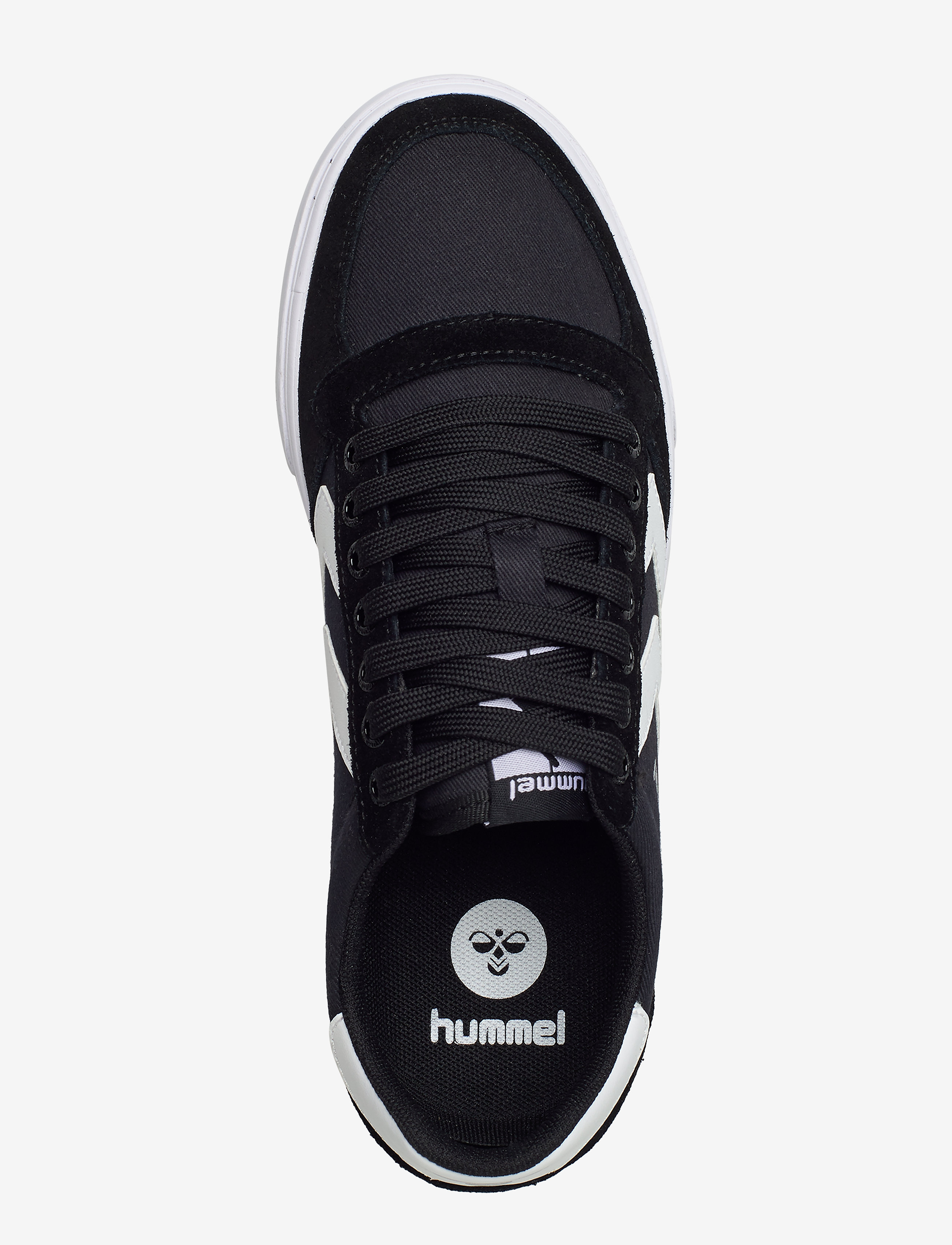 Hummel - HUMMEL SLIMMER STADIL LOW - lave sneakers - black/white kh - 3