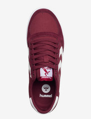 Hummel - HUMMEL SLIMMER STADIL LOW - niedrige sneakers - cabernet - 3
