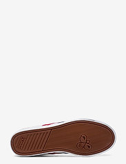 Hummel - HUMMEL SLIMMER STADIL LOW - sportiska stila apavi ar pazeminātu potītes daļu - white/blue/red/gum - 4