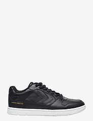 Hummel - POWER PLAY SNEAKER - sportiska stila apavi ar pazeminātu potītes daļu - black - 1