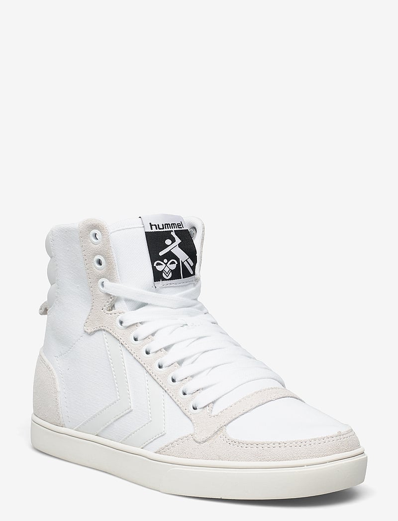 Hummel - SLIMMER STADIL TONAL HIGH - hohe sneaker - white - 0