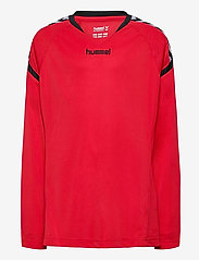 AUTH. CHARGE LS POLY JERSEY - TRUE RED