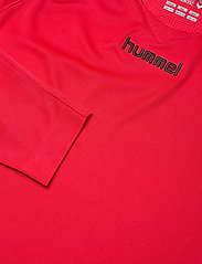 Hummel - AUTH. CHARGE LS POLY JERSEY - sporta topi - true red - 2