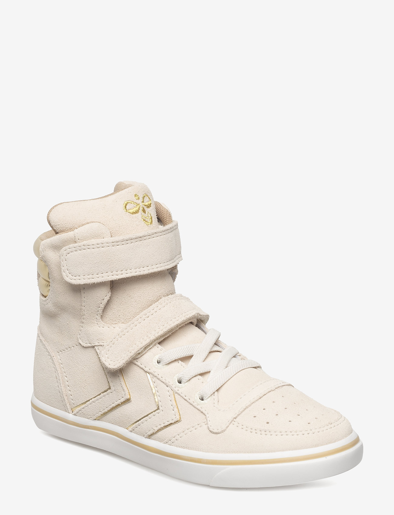 Hummel - SLIMMER STADIL METALLIC JR - pristine white - 0