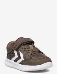 Hummel - CROSSLITE SNEAKER INFANT - låga sneakers - chocolate chip - 0