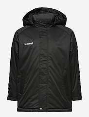 Hummel - AUTH. CHARGE STADION JACKET - insulated jackets - black/black - 0