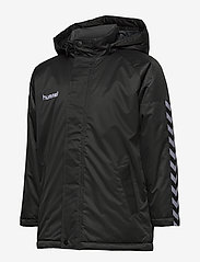 Hummel - AUTH. CHARGE STADION JACKET - insulated jackets - black/black - 4
