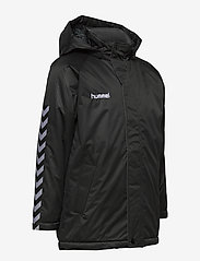 Hummel - AUTH. CHARGE STADION JACKET - insulated jackets - black/black - 5