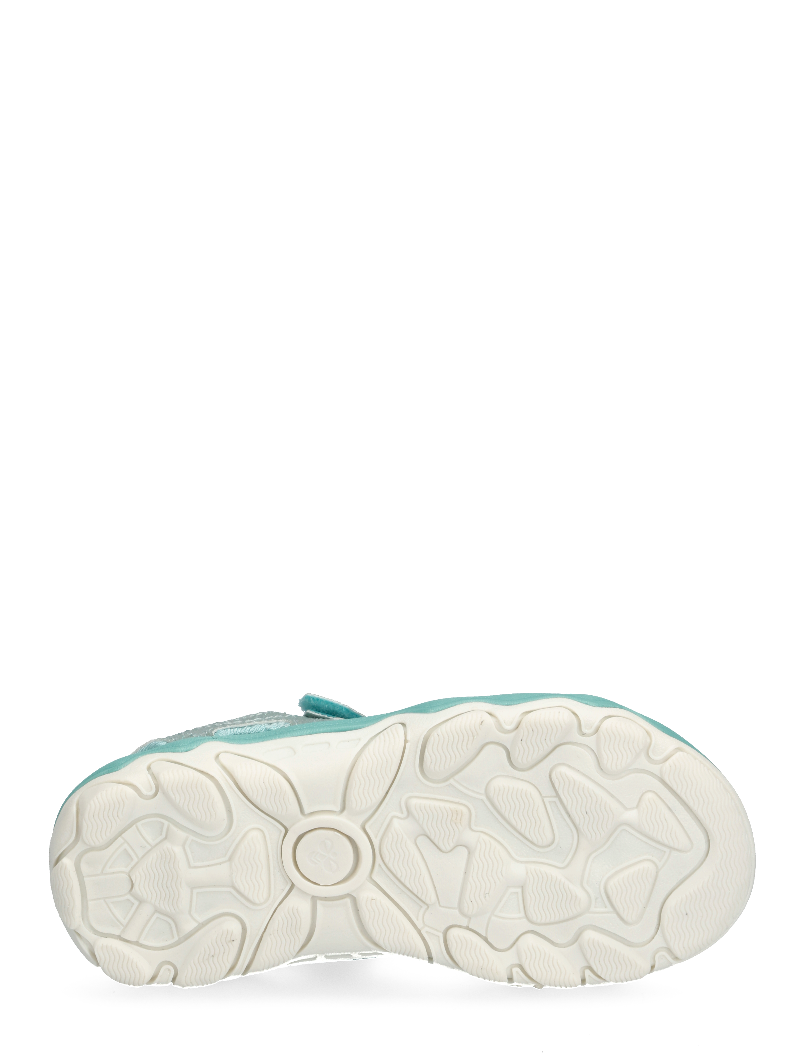 Hummel - SANDAL GLITTER JR - gode sommertilbud - blue surf - 4