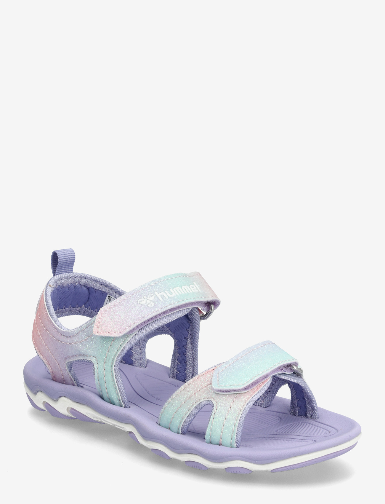 Hummel - SANDAL GLITTER JR - shoes - multi colour pink - 0