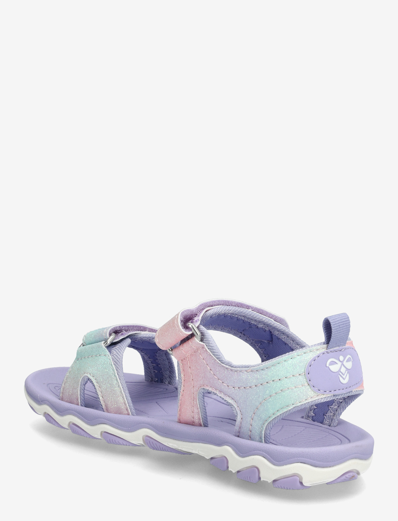 Hummel - SANDAL GLITTER JR - shoes - multi colour pink - 1