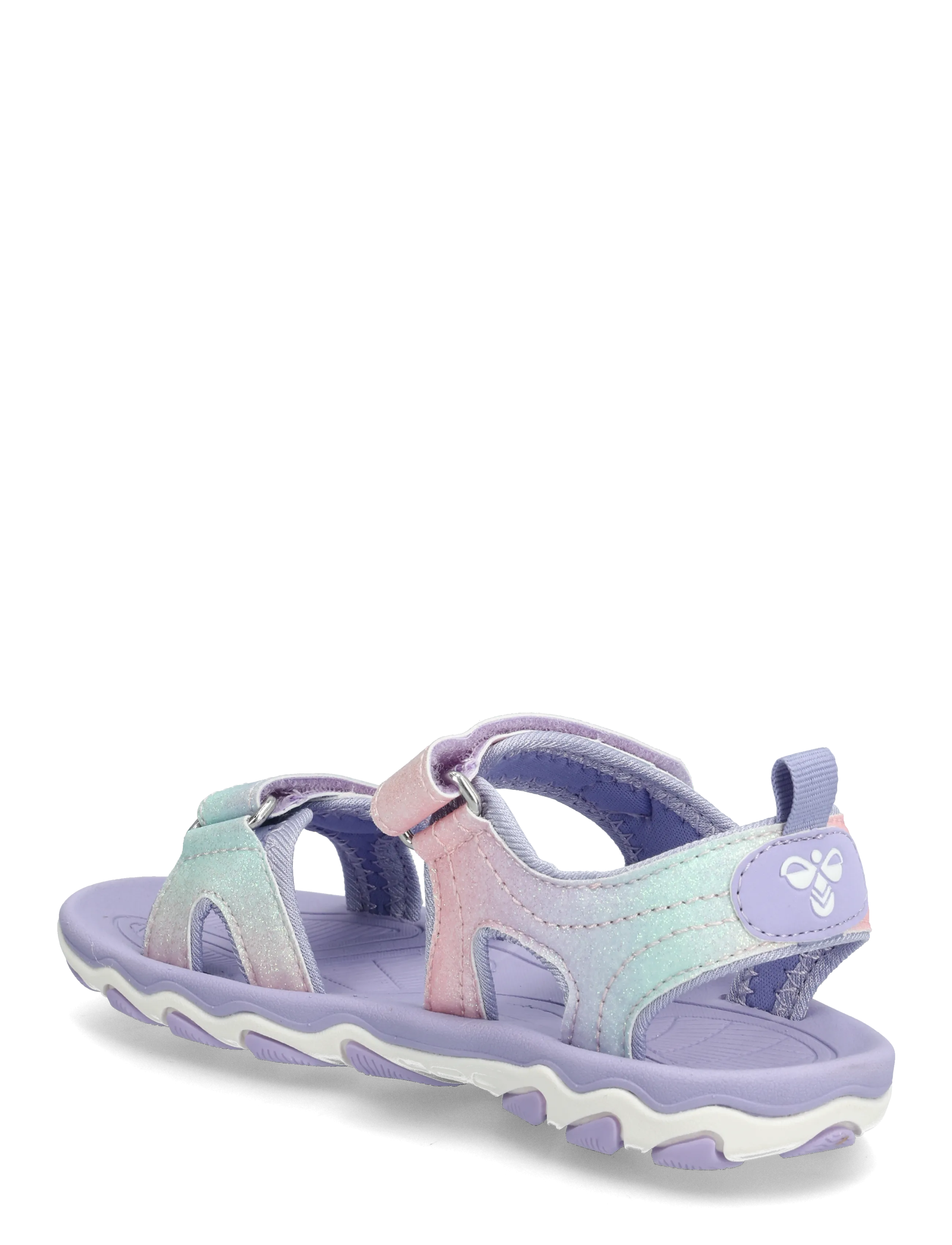 Hummel - SANDAL GLITTER JR - schuhe - multi colour pink - 1