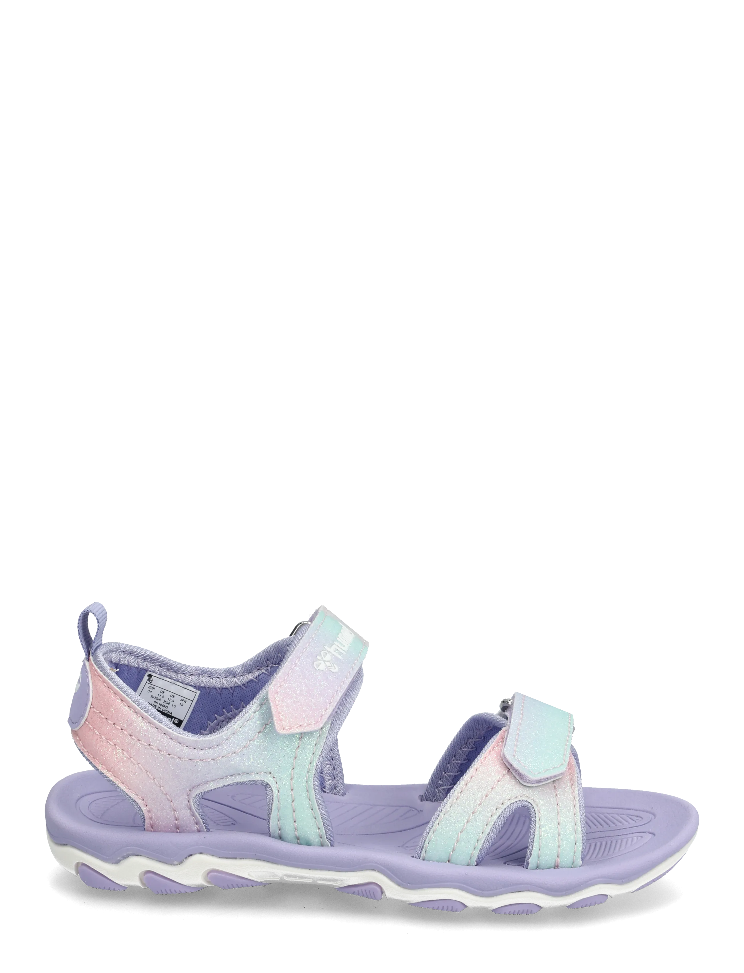 Hummel - SANDAL GLITTER JR - schuhe - multi colour pink - 2