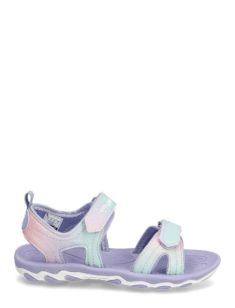Hummel - SANDAL GLITTER JR - jalanõud - multi colour pink - 2