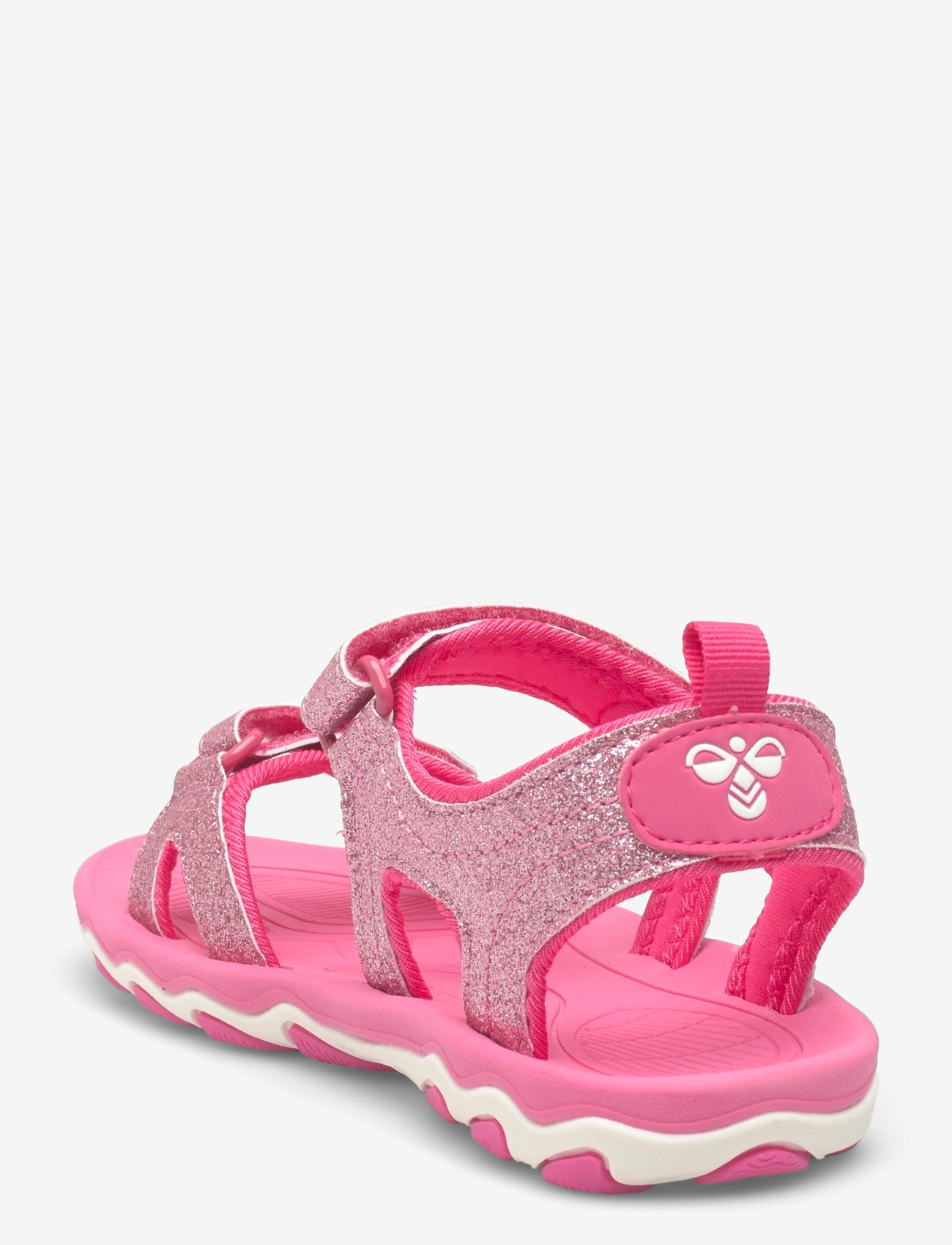 Hummel - SANDAL GLITTER JR - jalanõud - pink flambe - 1