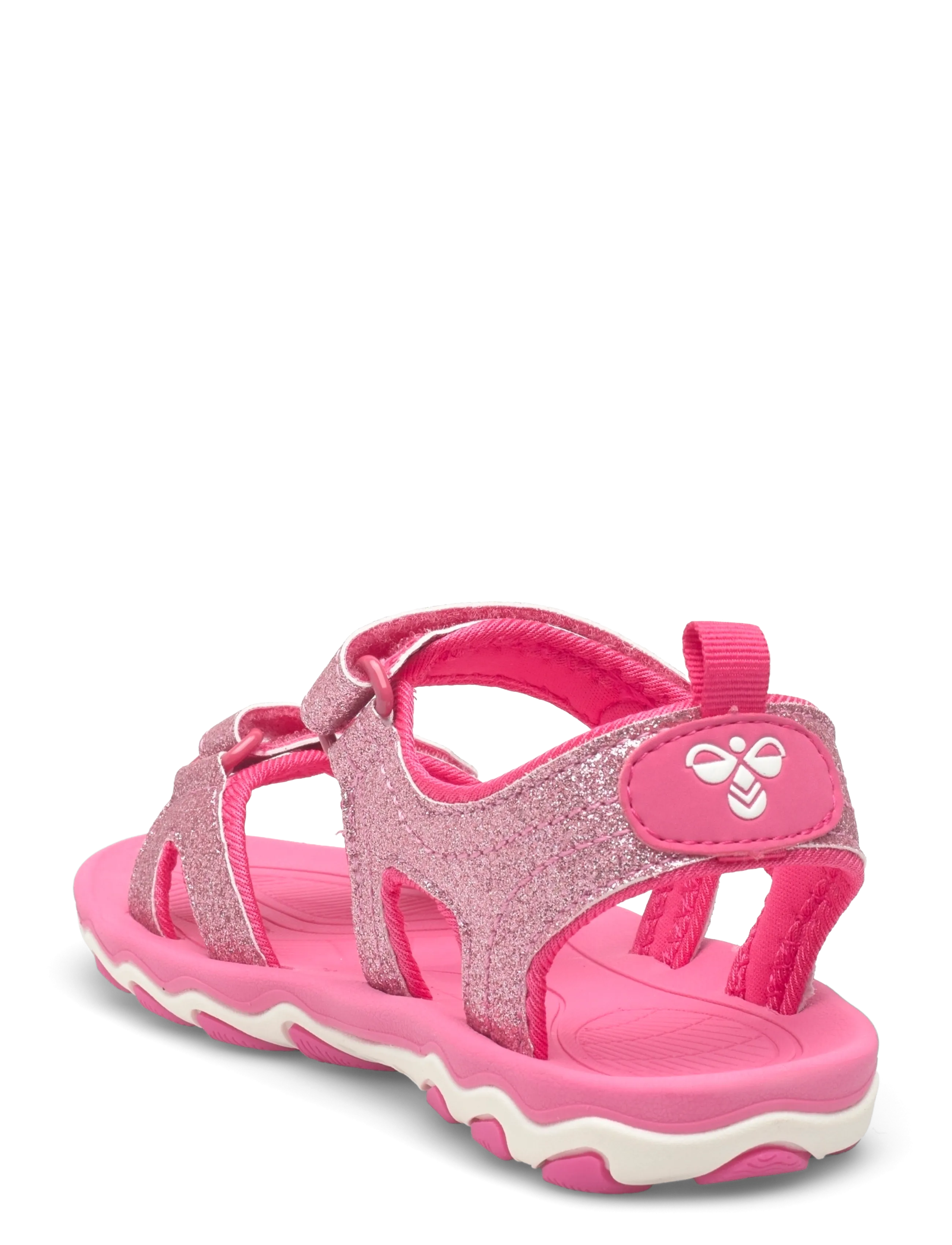 Hummel - SANDAL GLITTER JR - sko - pink flambe - 1